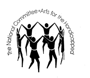 THE NATIONAL COMMITTEE ARTS FOR THE HANDICAPPED logo