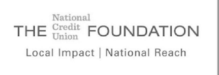 THE NATIONAL CREDIT UNION FOUNDATION LOCAL IMPACT NATIONAL REACH logo