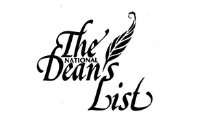 THE NATIONAL DEANS LIST logo