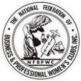 THE NATIONAL FEDERATION OF BUSINESS & PROFESSIONAL WOMEN'S CLUBS, INC. NFBPWC 1919 logo