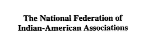 THE NATIONAL FEDERATION OF INDIAN-AMERICAN ASSOCIATIONS logo