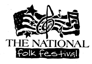 THE NATIONAL FOLK FESTIVAL logo