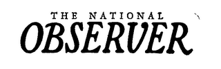 THE NATIONAL OBSERVER logo