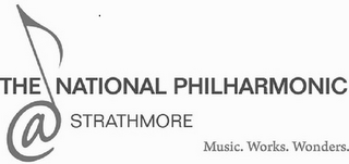 THE NATIONAL PHILHARMONIC AT STRATHMOREMUSIC. WORKS. WONDERS. logo