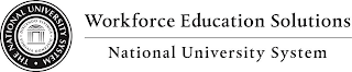 · THE NATIONAL UNIVERSITY SYSTEM · DISCENDO VIVIMUS · DISCENDO VIVIMUS WORKFORCE EDUCATION SOLUTIONS NATIONAL UNIVERSITY SYSTEM logo