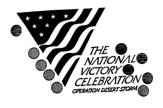 THE NATIONAL VICTORY CELEBRATION OPERATION DESERT STORM logo