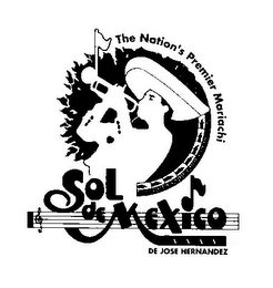 THE NATION'S PREMIER MARIACHI SOL DE MEXICO DE JOSE HERNANDEZ logo