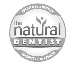 THE NATURAL DENTIST CREATED BY A DENTIST COMMITTED TO RESULTS logo