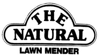 THE NATURAL LAWN MENDER logo