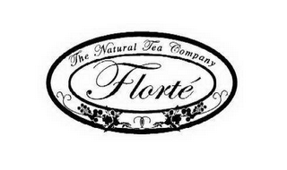 THE NATURAL TEA COMPANY FLORTÉ logo