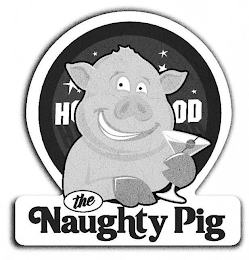 THE NAUGHTY PIG HOOD logo