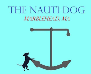 THE NAUTI-DOG MARBLEHEAD, MA logo