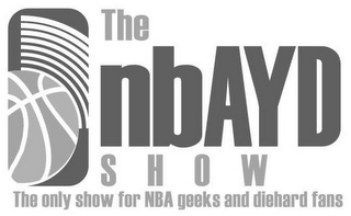 THE NBAYD SHOW THE ONLY SHOW FOR NBA GEEKS AND DIEHARD FANS logo