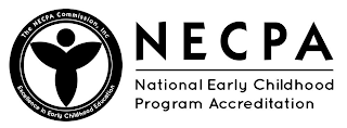 THE NECPA COMMISSION, INC. EXCELLENCE IN EARLY CHILDHOOD EDUCATION NECPA NATIONAL EARLY CHILDHOOD PROGRAM ACCREDITATION logo