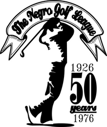 THE NEGRO GOLF LEAGUE 1926 50 YEARS 1976 logo