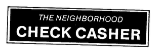 THE NEIGHBORHOOD CHECK CASHER logo