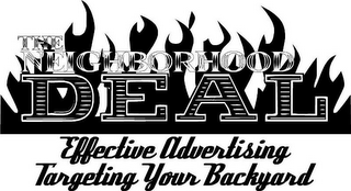 THE NEIGHBORHOOD DEAL EFFECTIVE ADVERTISING TARGETING YOUR BACKYARD logo