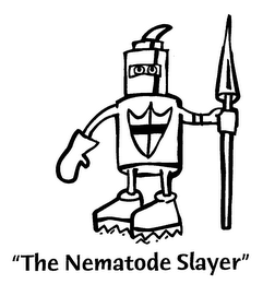 "THE NEMATODE SLAYER" logo