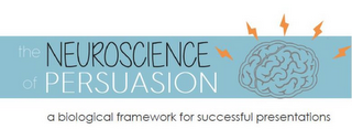 THE NEUROSCIENCE OF PERSUASION A BIOLOGICAL FRAMEWORK FOR SUCCESSFUL PRESENTATIONS logo
