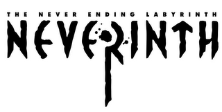 THE NEVER ENDING LABYRINTH NEVERINTH logo