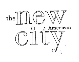 THE NEW AMERICAN CITY logo