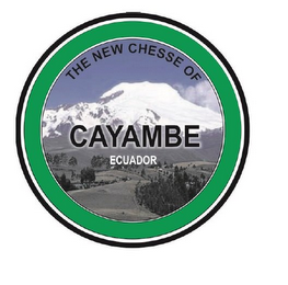 THE NEW CHESSE OF CAYAMBE ECUADOR logo