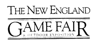 THE NEW ENGLAND GAME FAIR & OUTDOOR EXPOSITION logo