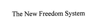 THE NEW FREEDOM SYSTEM logo