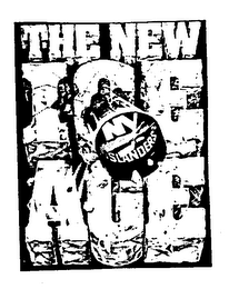 THE NEW ICE AGE NY ISLANDERS logo