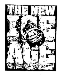 THE NEW ICE AGE NY ISLANDERS logo