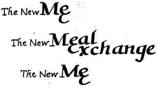 THE NEW ME THE NEW MEAL EXCHANGE THE NEW ME logo
