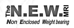 THE N.E.W. MRI NON ENCLOSED WEIGHT BEARING logo