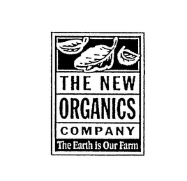 THE NEW ORGANICS COMPANY THE EARTH IS OUR FARM logo