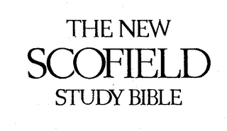 THE NEW SCOFIELD STUDY BIBLE logo