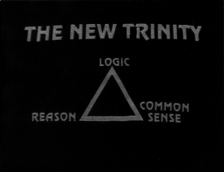THE NEW TRINITY LOGIC REASON COMMON SENSE logo