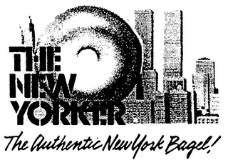 THE NEW YORKER THE AUTHENTIC NEW YORK BAGEL] logo