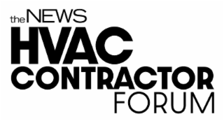THE NEWS HVAC CONTRACTOR FORUM logo