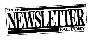 THE NEWSLETTER FACTORY logo