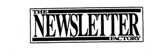 THE NEWSLETTER FACTORY logo
