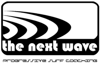 THE NEXT WAVE PROGRESSIVE SURF COACHING logo