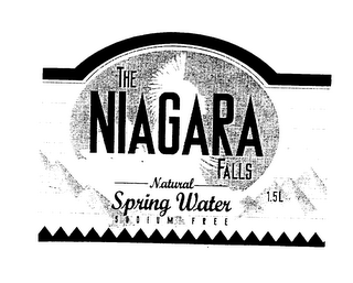 THE NIAGARA FALLS NATURAL SPRING WATER SODIUM FREE 1.5L logo