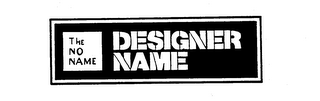 THE NO NAME DESIGNER NAME logo