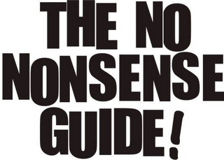 THE NO NONSENSE GUIDE logo