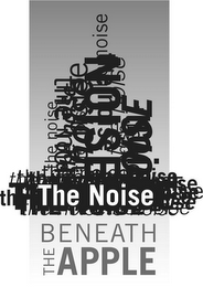 THE NOISE BENEATH THE APPLE logo