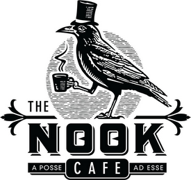 THE NOOK CAFE A POSSE AD ESSE logo