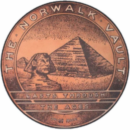 THE ·NORWALK· VAULT LASTS THROUGH THE AGES TRADE MARK logo