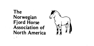 THE NORWEGIAN FJORD HORSE ASSOCIATION OF NORTH AMERICA logo