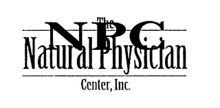 THE NPC NATURAL PHYSICIAN CENTER, INC.