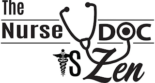 THE NURSE DOC IS ZEN logo