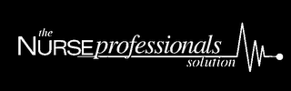 THE NURSE PROFESSIONALS SOLUTION logo